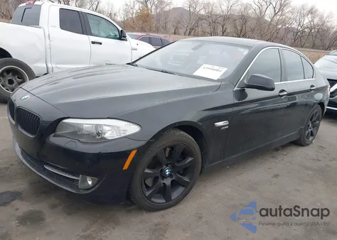 2011 BMW 550I xDrive из США, поврежденный, VIN WBAFU9C54BC786829